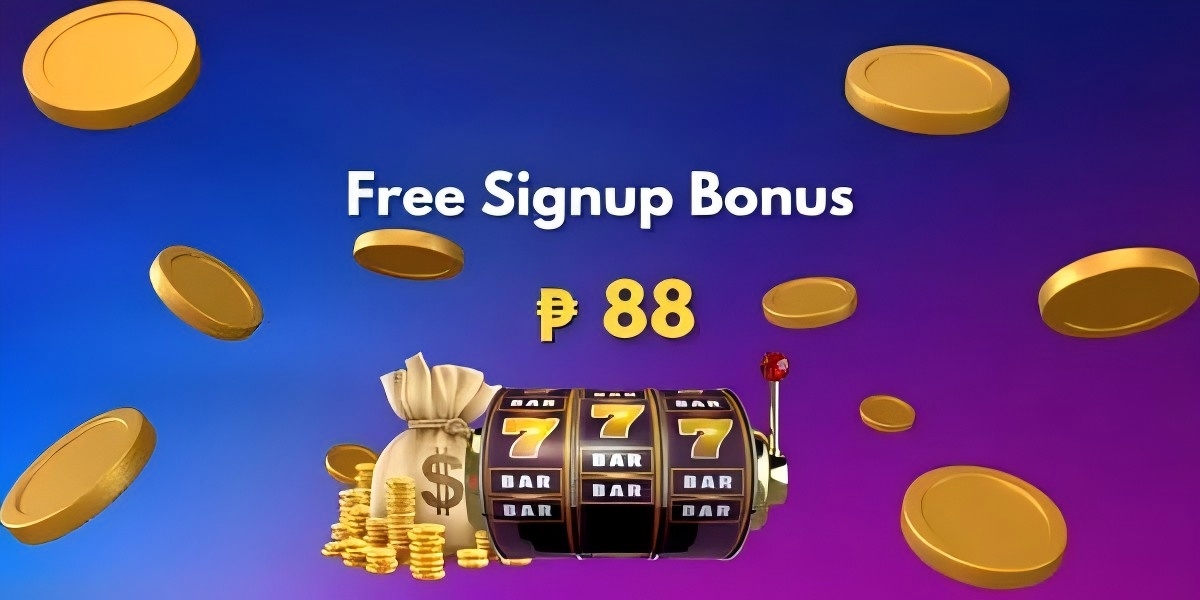 Promotional banner for the welcome pass with coins and slot reels